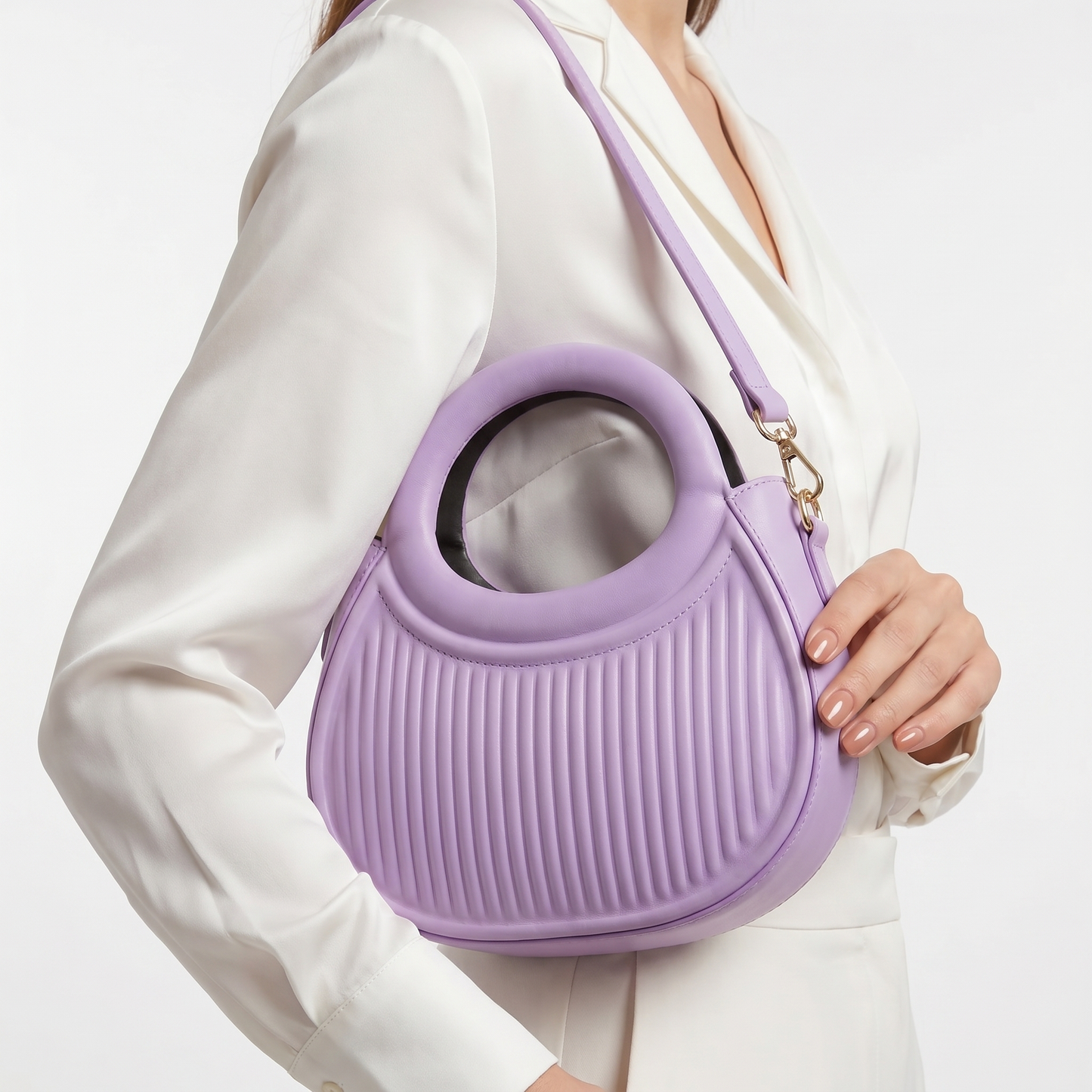 Cerchio Rosa Top-Handle