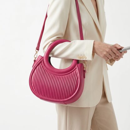 Cerchio Rosa Top-Handle
