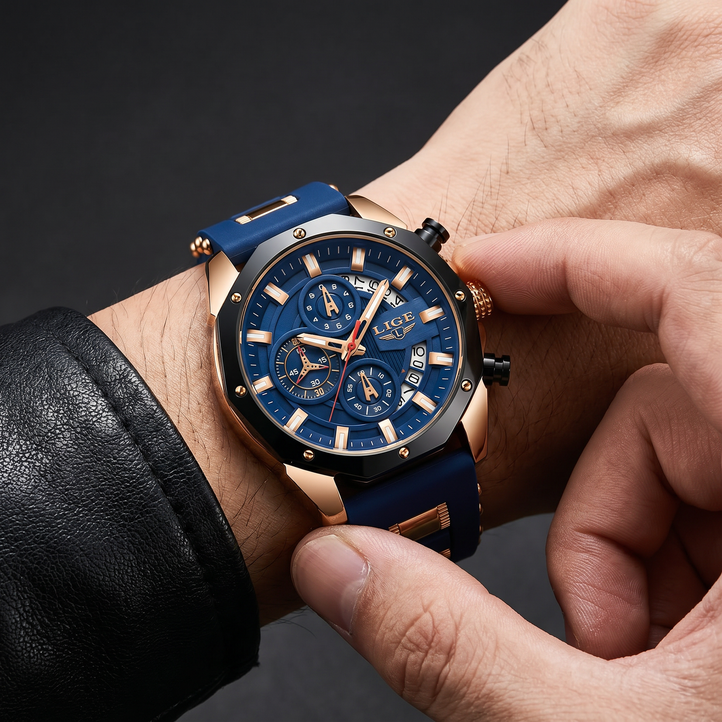 Noir Prestige Sport Watch