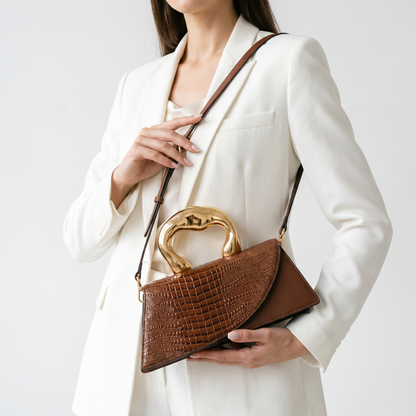 Azure Curve Handbag