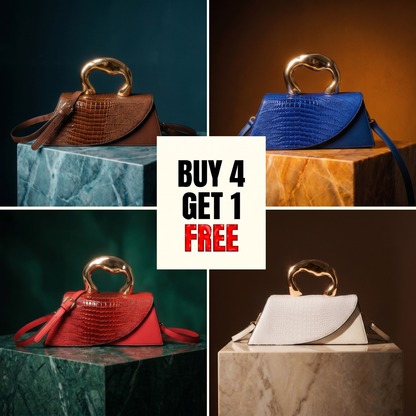Azure Curve Handbag