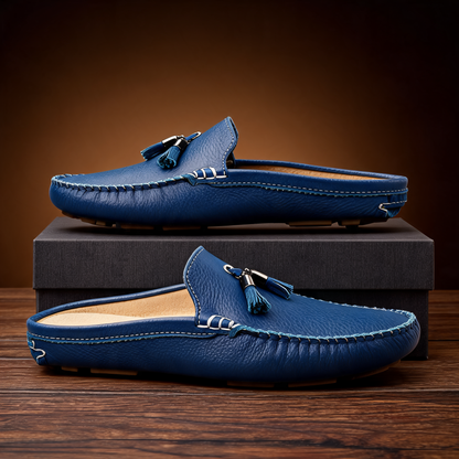 Cavendish Driving Loafer Mules