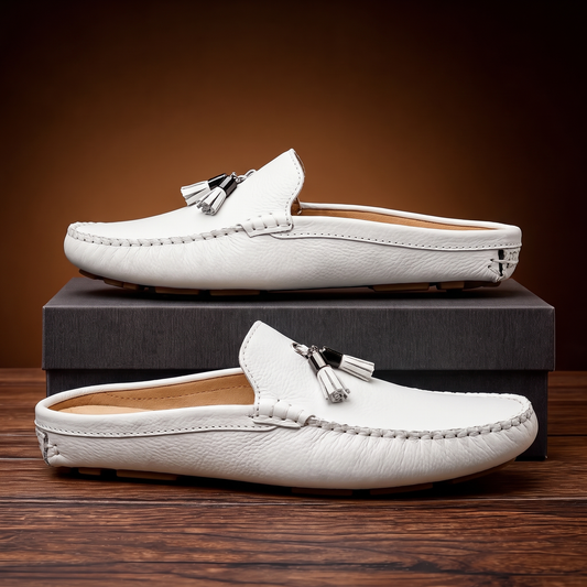 Cavendish Driving Loafer Mules