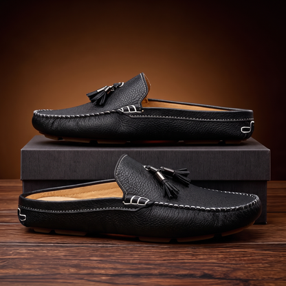 Cavendish Driving Loafer Mules