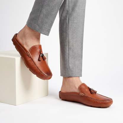 Cavendish Driving Loafer Mules