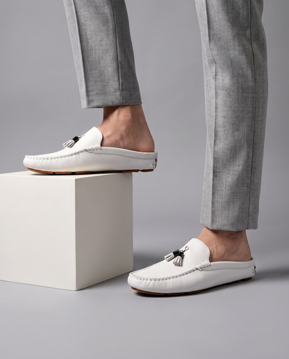 Cavendish Driving Loafer Mules
