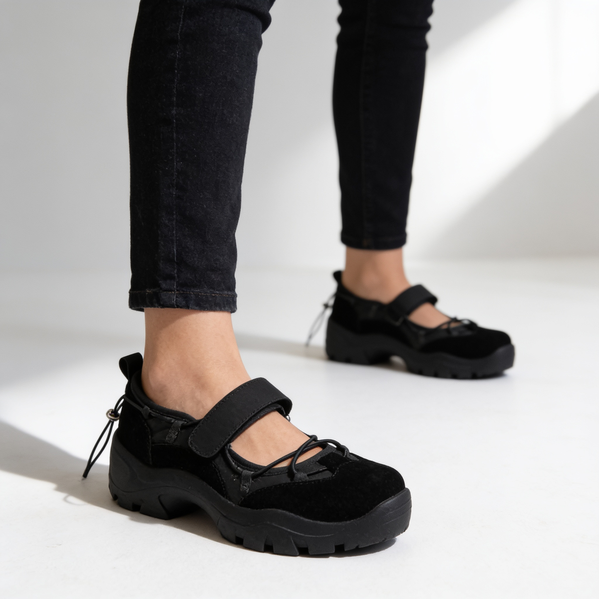 Chunky Mary Jane Sneakers