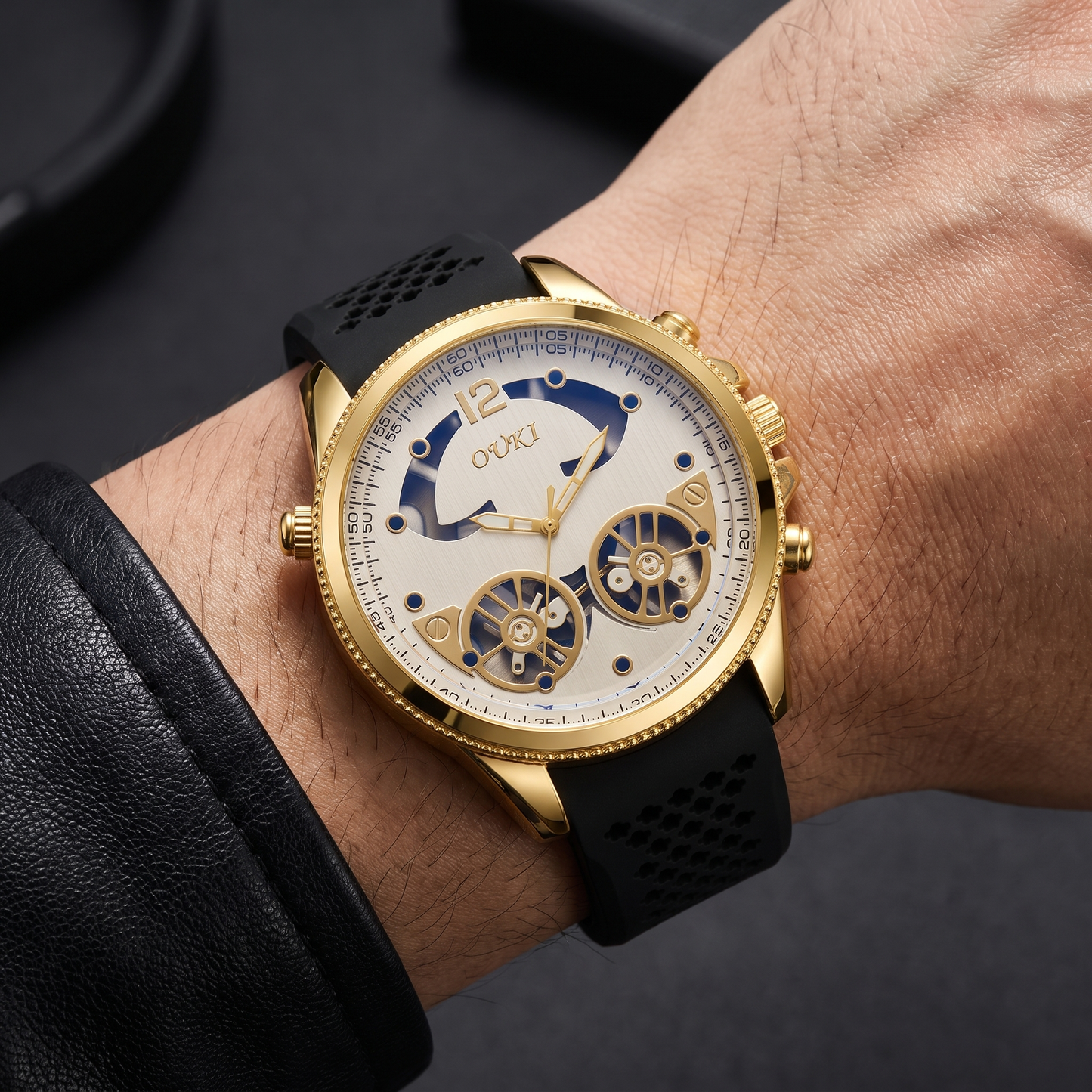 Meridian Skeleton Chronograph