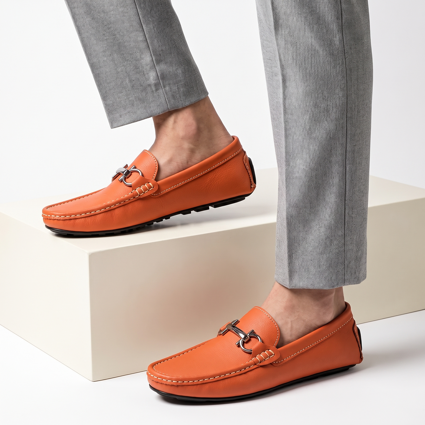 Marchetti Horsebit Driving Loafer