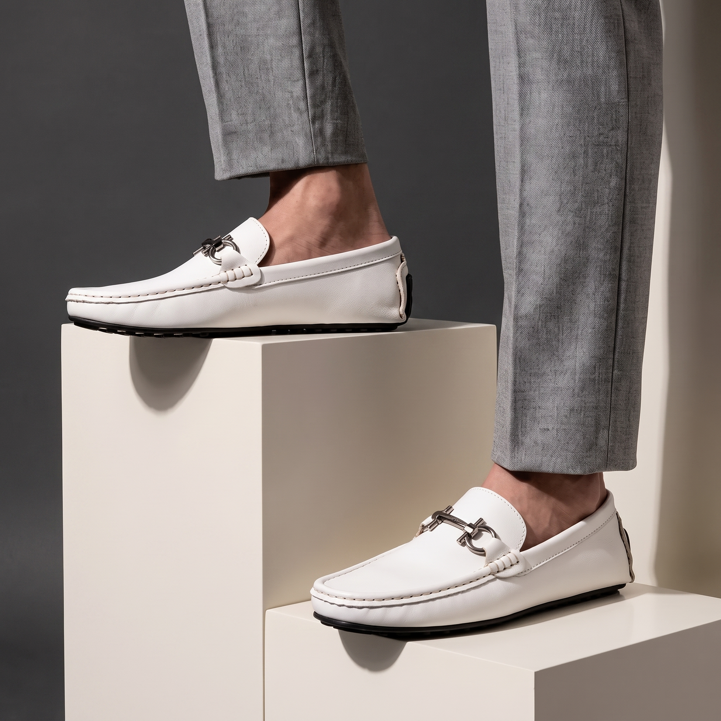 Marchetti Horsebit Driving Loafer