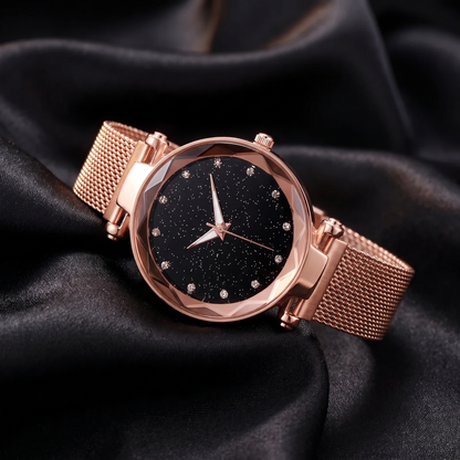Celestia Faceted Crystal Watch