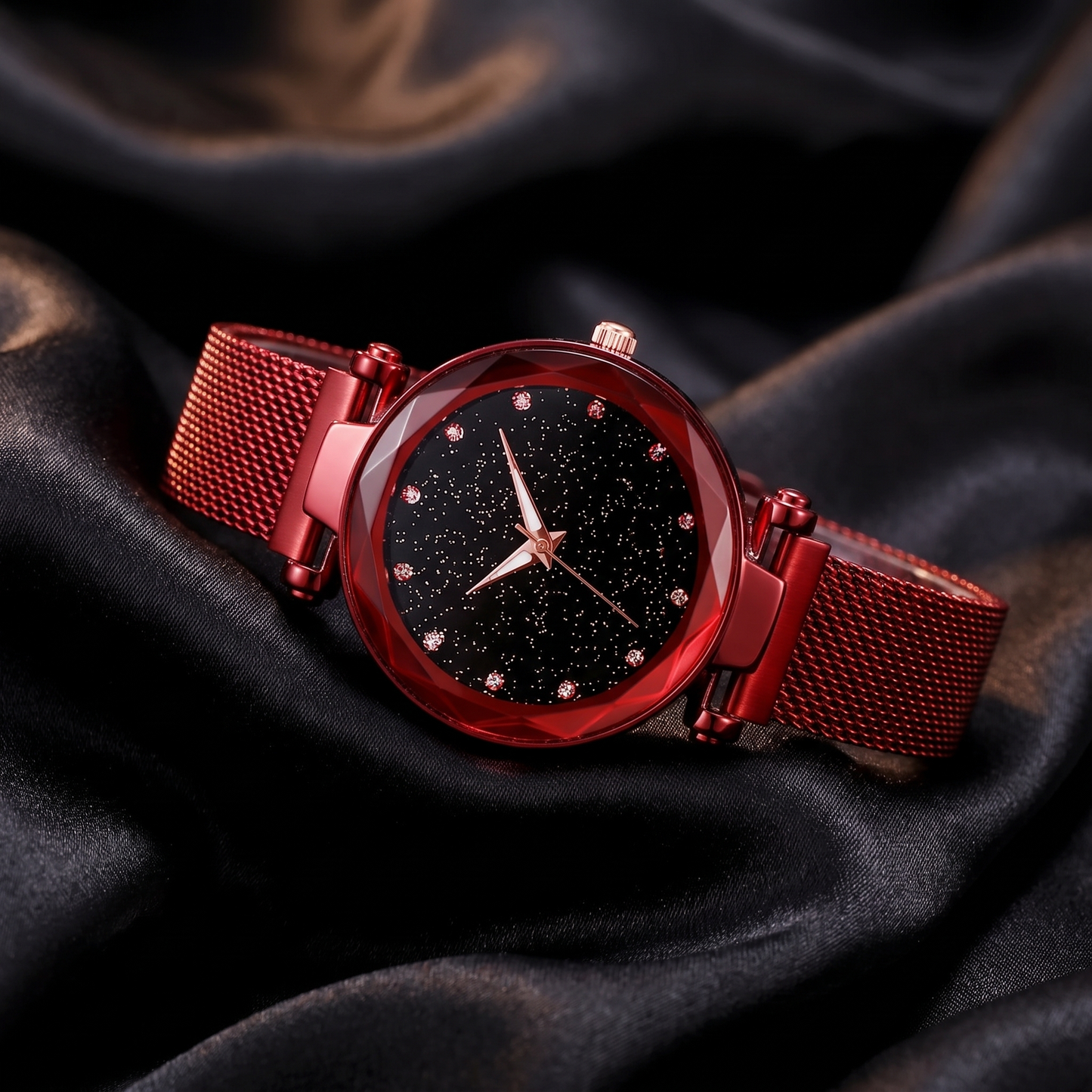 Celestia Faceted Crystal Watch