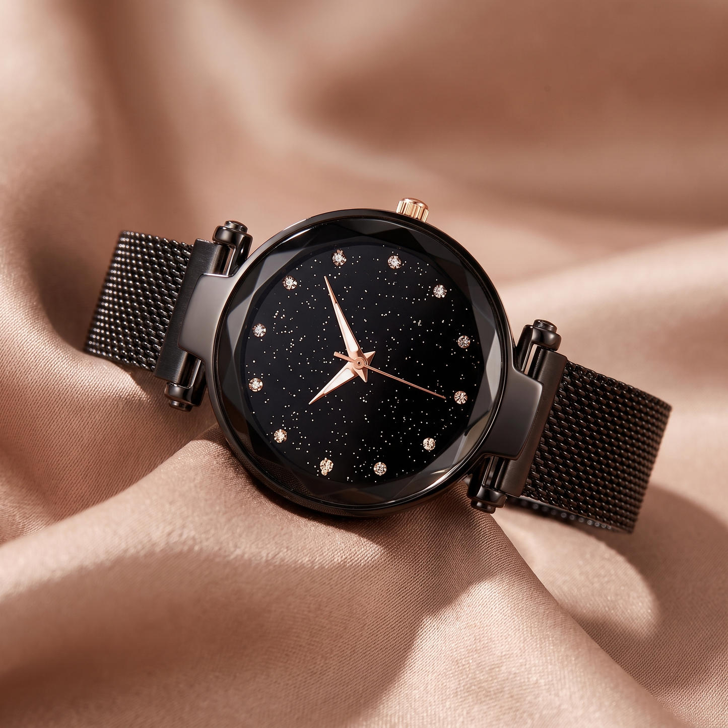 Celestia Faceted Crystal Watch