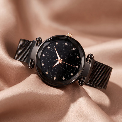 Celestia Faceted Crystal Watch