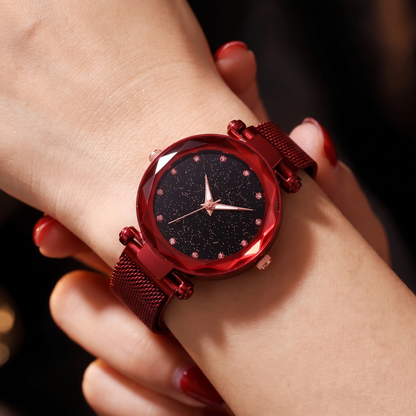 Celestia Faceted Crystal Watch
