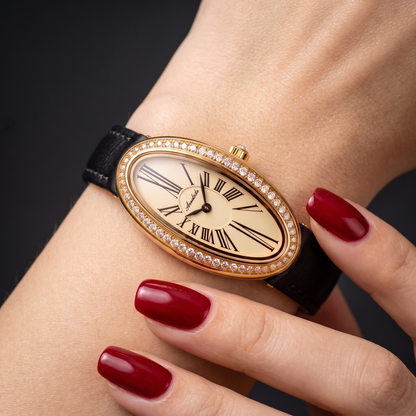 Marchesa Pavé Oval Watch