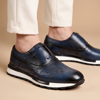 Vercelli Hand-Burnished Sneakers