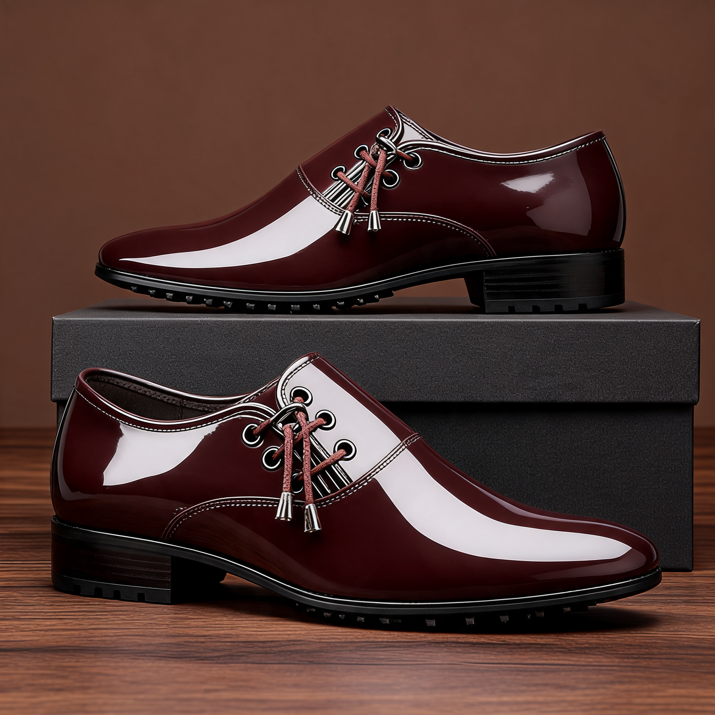 Palladio Two-Tone Patent Oxford