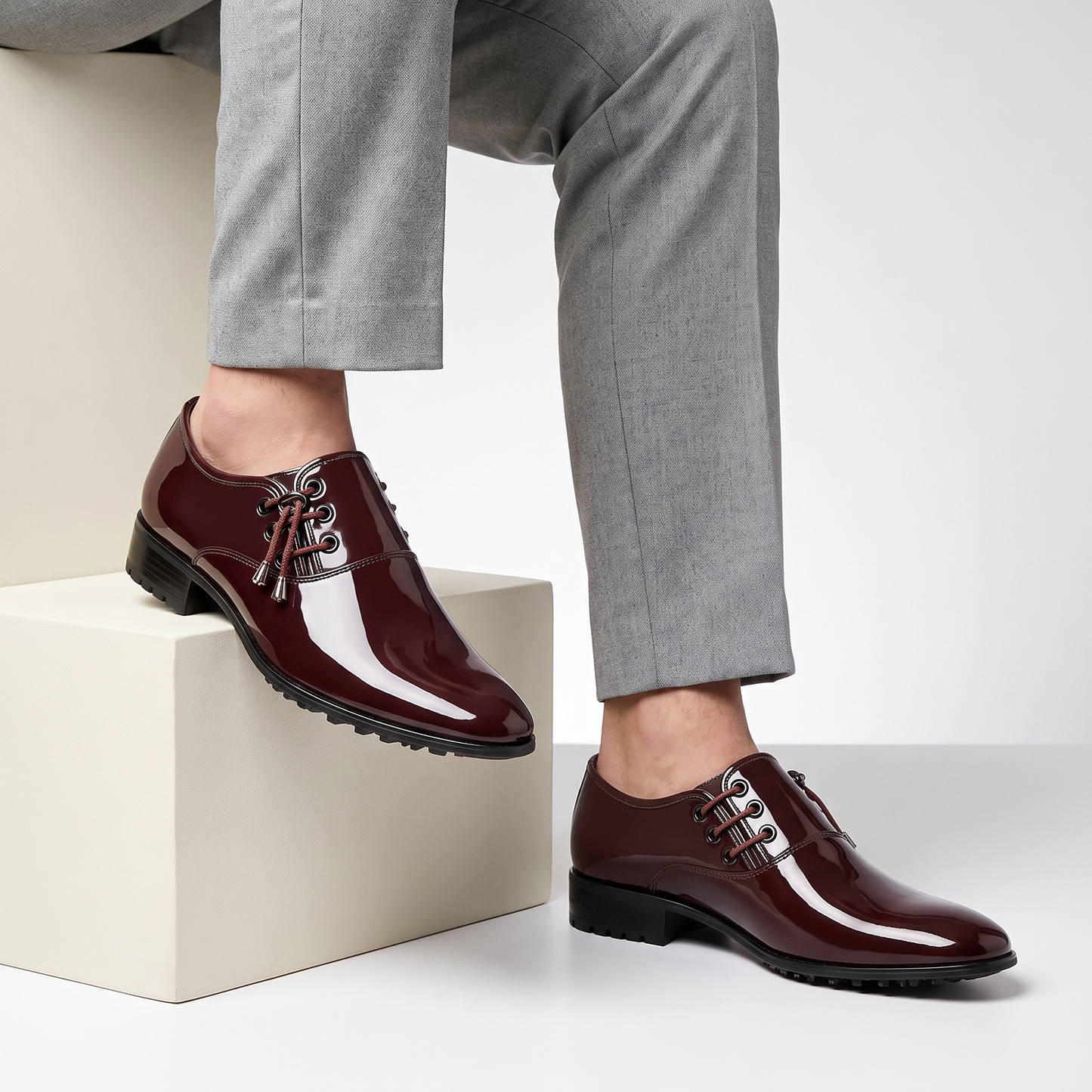 Palladio Two-Tone Patent Oxford