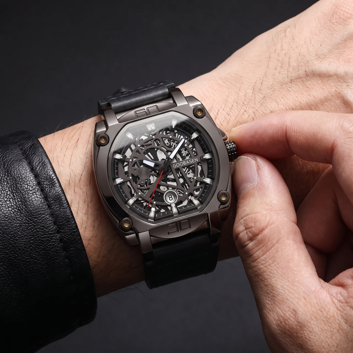 Ironclad Skeleton Chronograph