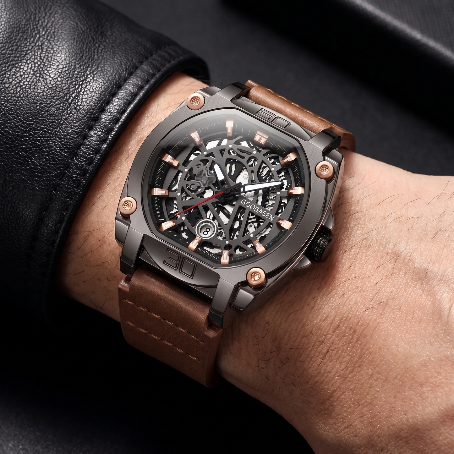 Ironclad Skeleton Chronograph