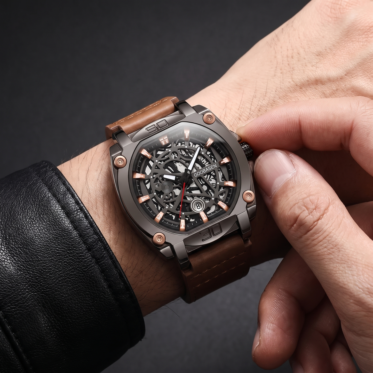 Ironclad Skeleton Chronograph
