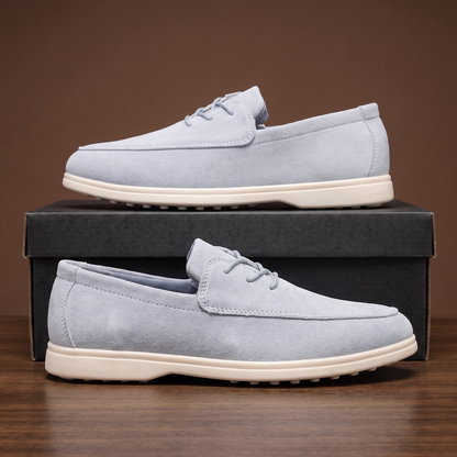 Ashcombe Nubuck Boat Loafers