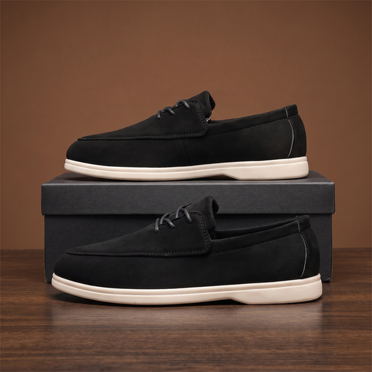 Ashcombe Nubuck Boat Loafers