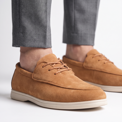 Ashcombe Nubuck Boat Loafers