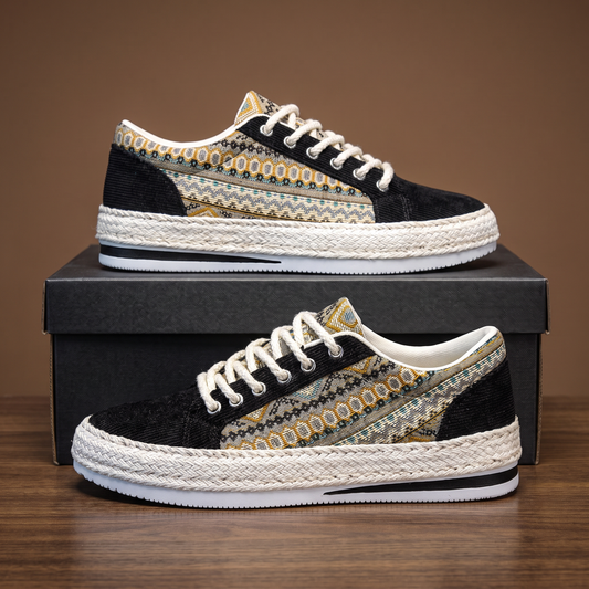 Callister Corduroy Trim Sneakers