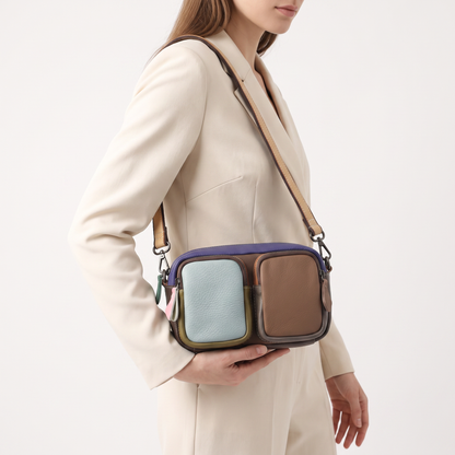 Marisol Woven Leather Bag