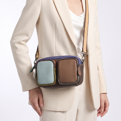 Marisol Woven Leather Bag