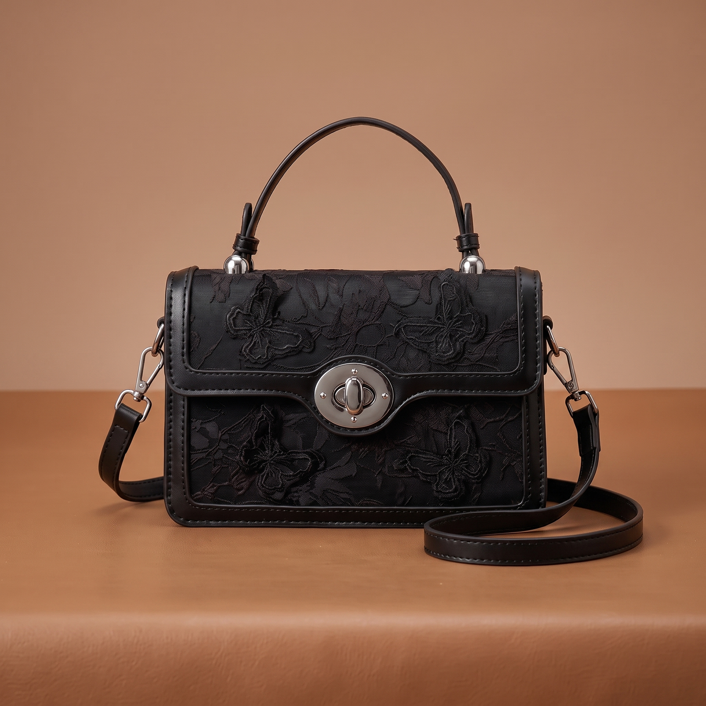 Ravenna Butterfly Top-Handle Bag