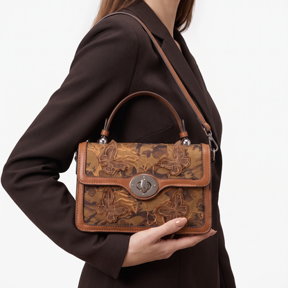Ravenna Butterfly Top-Handle Bag