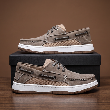 Harborview Suede Boat Sneakers
