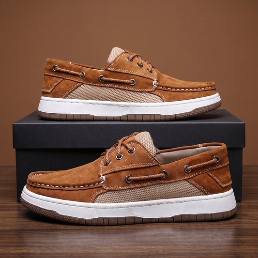 Harborview Suede Boat Sneakers
