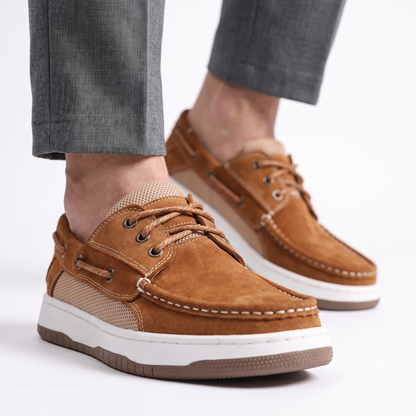 Harborview Suede Boat Sneakers