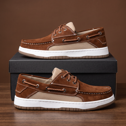 Harborview Suede Boat Sneakers
