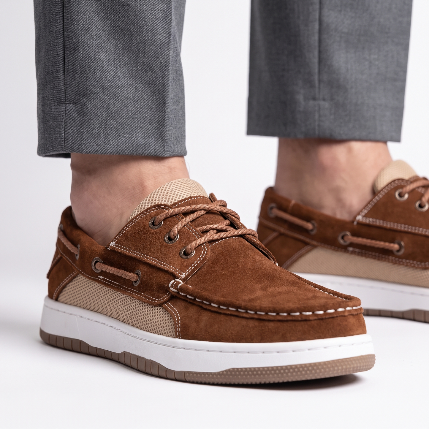 Harborview Suede Boat Sneakers
