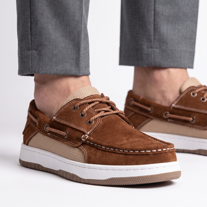 Harborview Suede Boat Sneakers