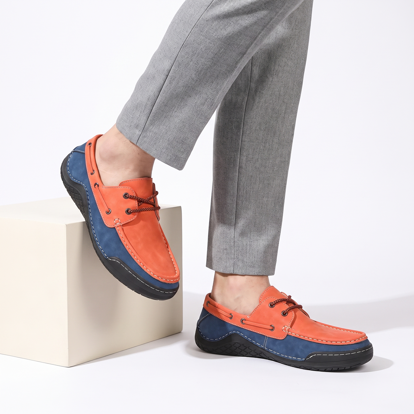 Harbor Two-Tone Boat Shoes