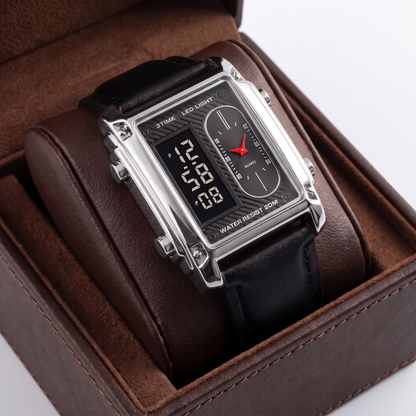 Rousseau Hybrid Dual-Display Watch