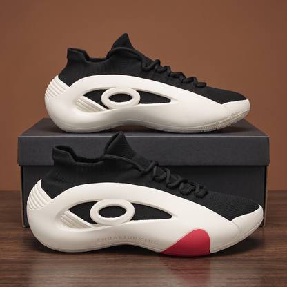 Onyx Sculpted-Sole Knit Sneaker