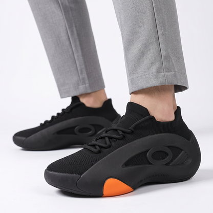 Onyx Sculpted-Sole Knit Sneaker