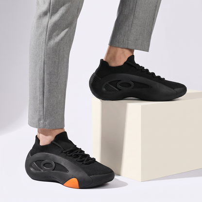 Onyx Sculpted-Sole Knit Sneaker