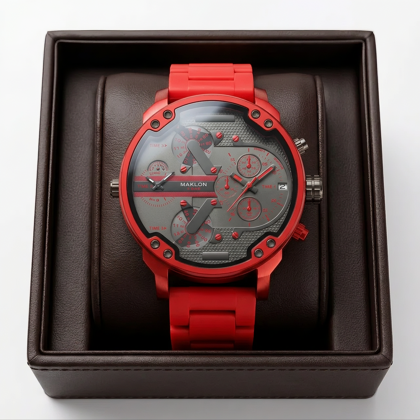 Maklon Vermillion Titan Watch