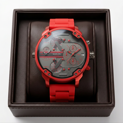Maklon Vermillion Titan Watch