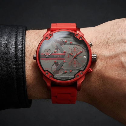 Maklon Vermillion Titan Watch