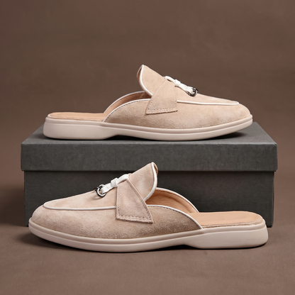 Ancora Suede Mule Loafer