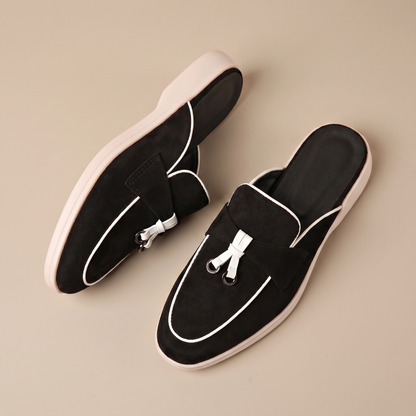 Ancora Suede Mule Loafer
